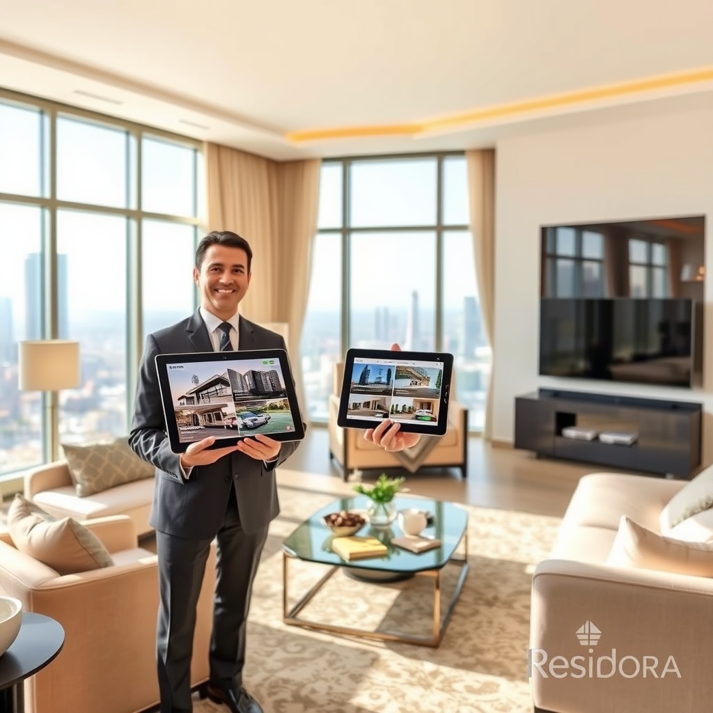 استشارات استثمار عقاري في Residora